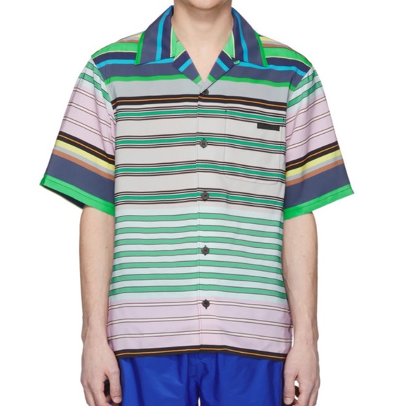 prada mens shirts